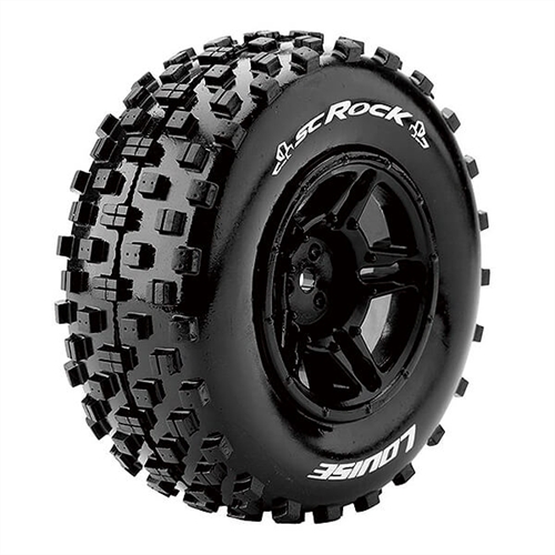 LOUISE RC SC-ROCK 1/10 FR/RR SOFT ARRMA SENTON 6S HEX 17MM